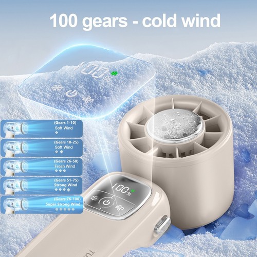 Portable fan 100 speeds - 1-100,
